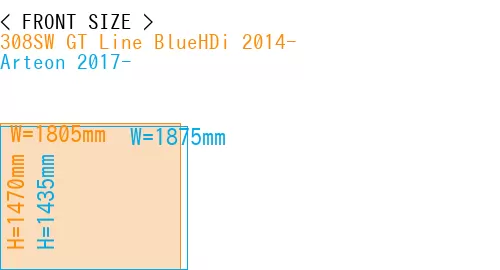 #308SW GT Line BlueHDi 2014- + Arteon 2017-